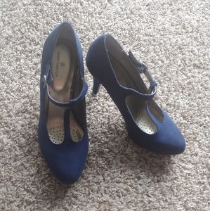 2 for $30 Navy Blue Pin Up Heels